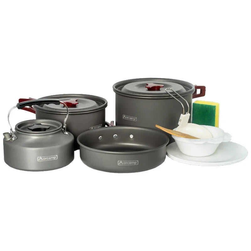 4'lü Kamp Tencere Seti (OUT-1050)