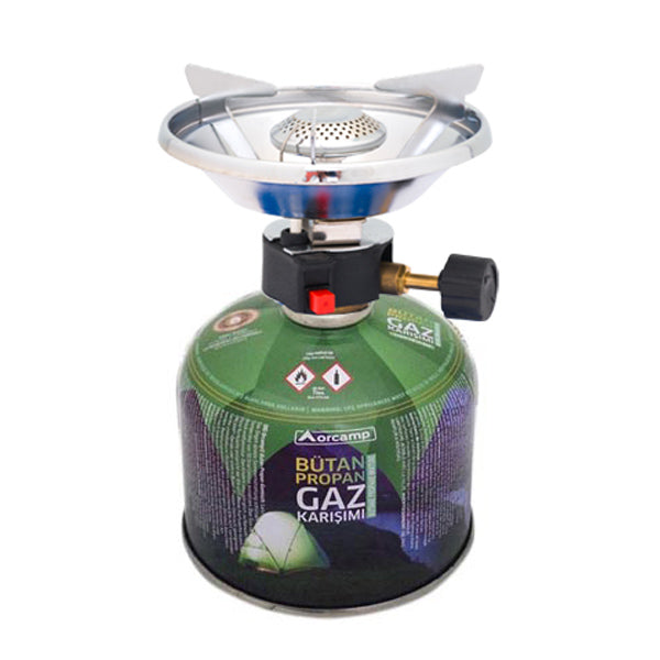 Çakmaklı Kamp Ocağı + 230 gr Kartuş ( Aygaz Model - CK-193-230)