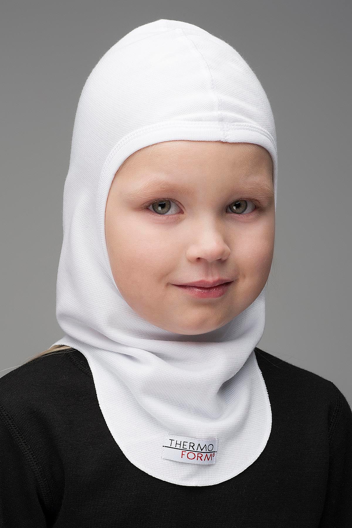 Çocuk Kar Maskesi - Thermoform - Heavy - Beyaz
