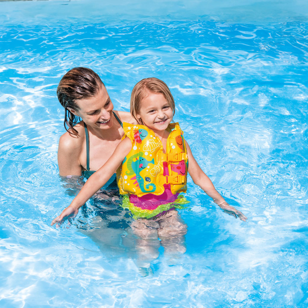 Deniz&Havuz Can Yeleği - Intex - Balık Desenli Baskılı - 41 x 30 cm (59661)