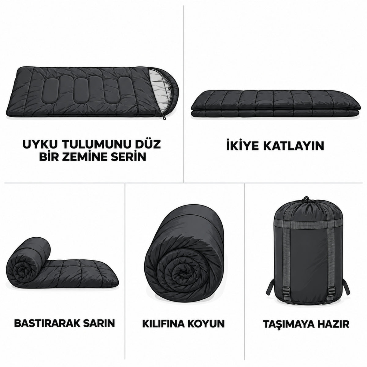 Kamp Uyku Tulumu - Blink - Portakal - Extreme -20C° - Savage YS-509