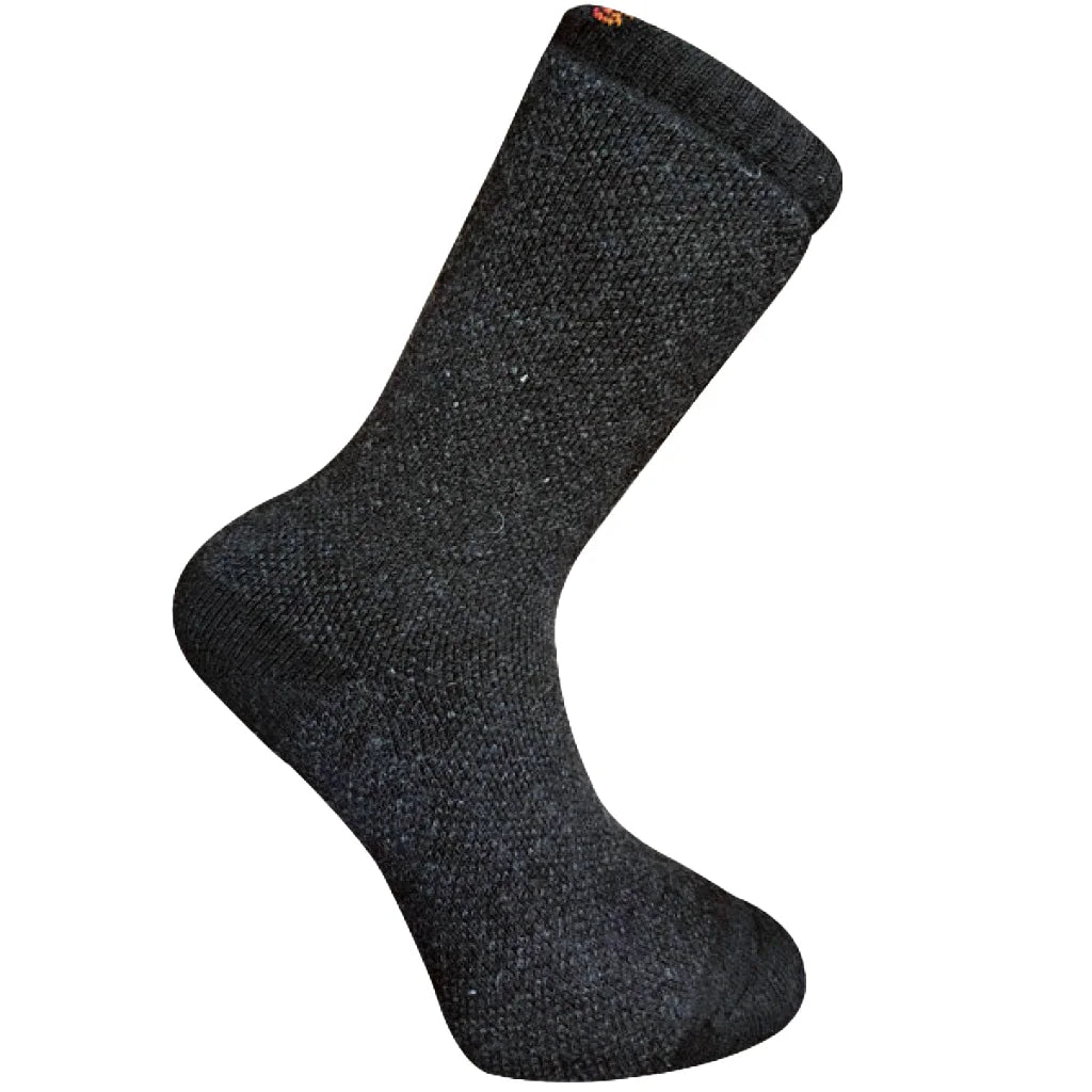 Kuzu Yünü Havlu Erkek Çorabı - Huskey - Antrasit - No: 41-44 (13903)