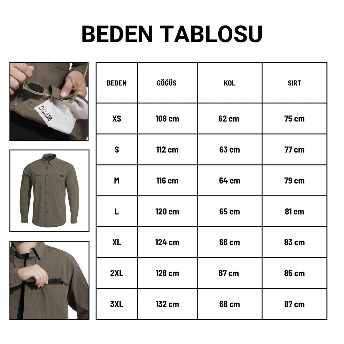 Outdoor Tactical Erkek Gömleği - Pentagon - Wayne - RAL7013 - K02029
