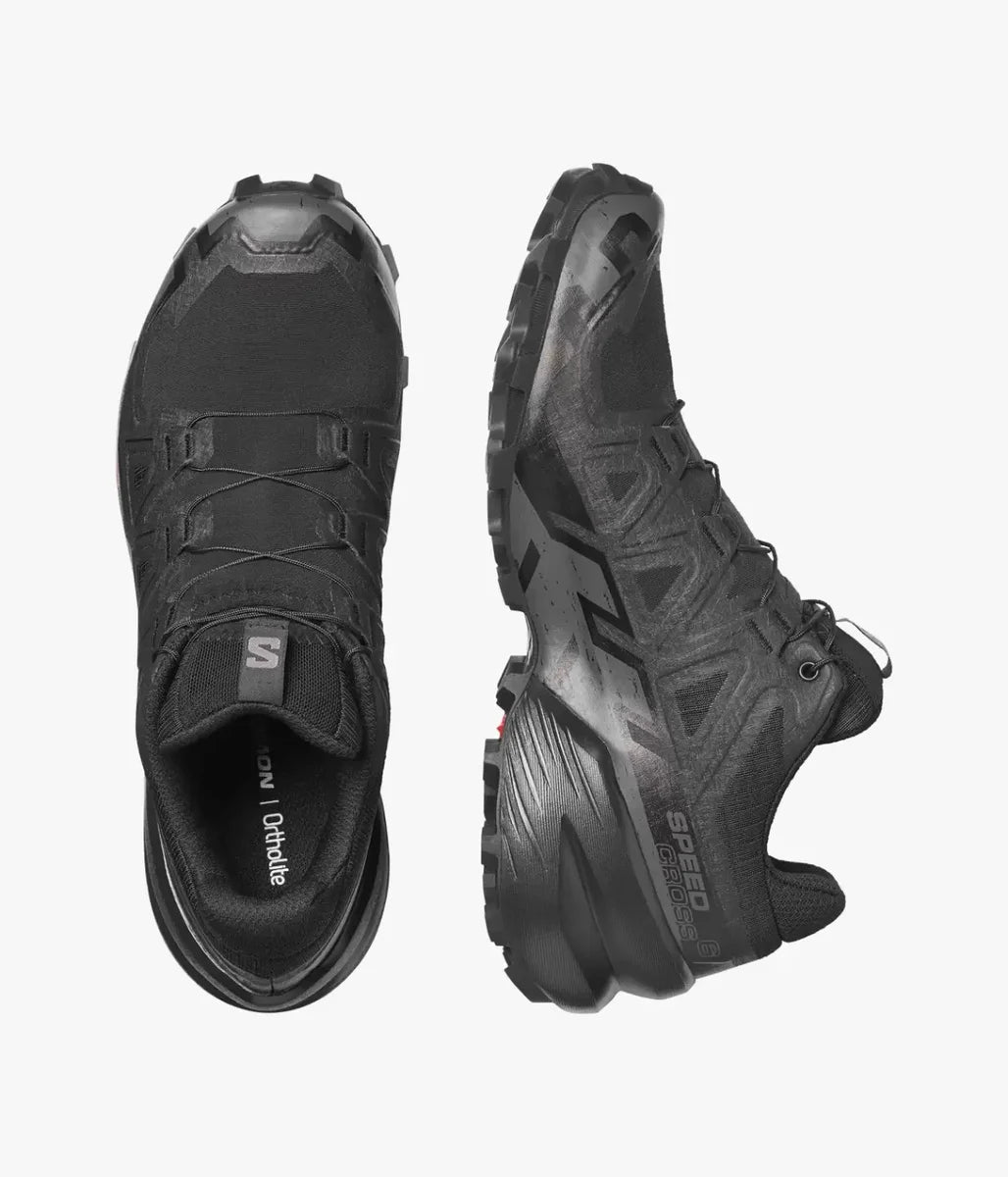 Salomon Speedcross 6 Kadın Koşu Ayakkabısı - Black/Black/Phantom