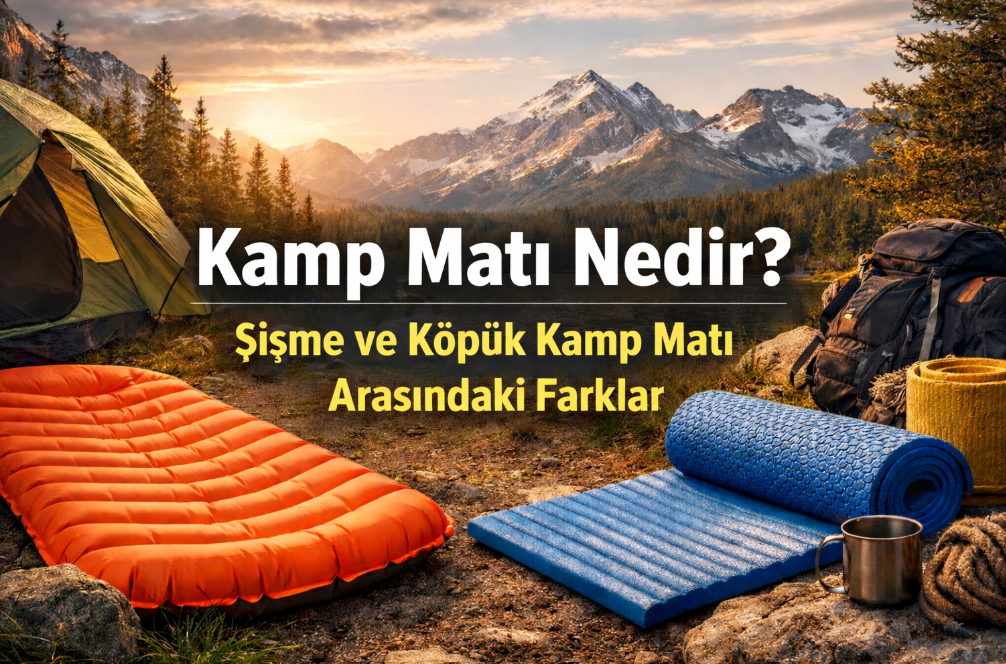 Kamp Matı Nedir? Şişme ve Köpük Kamp Matı Arasındaki Farklar