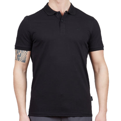 Alpinist Stratus Erkek Polo T-Shirt Siyah (600303)