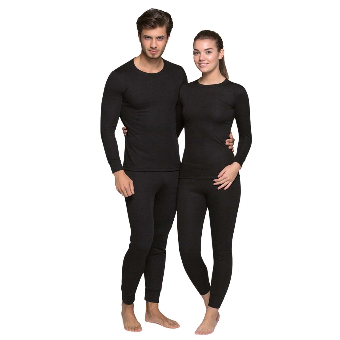 Yetişkin Termal İçlik - Thermoform - Heavy - Unisex - Siyah