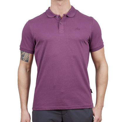 Alpinist Stratus Erkek Polo T-Shirt Mürdüm (600303)