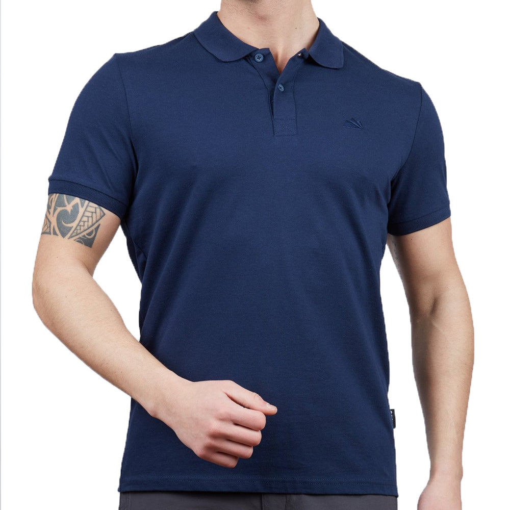 Alpinist Stratus Erkek Polo T-Shirt Indigo (600303)