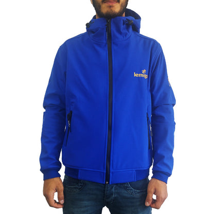 Lemigo Softshell Kapşonlu Ceket Mavi