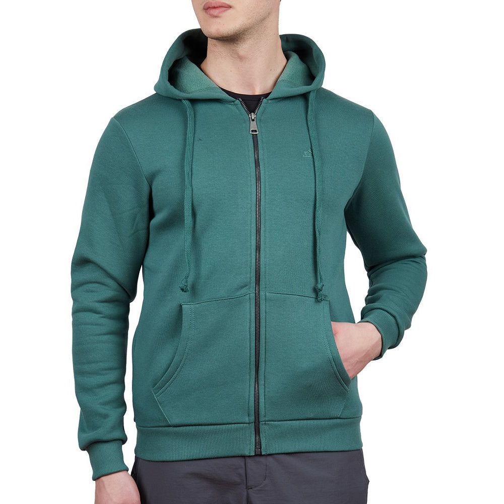 Alpinist Covert Tam Fermuarlı Erkek Sweatshirt Nefti (600501)