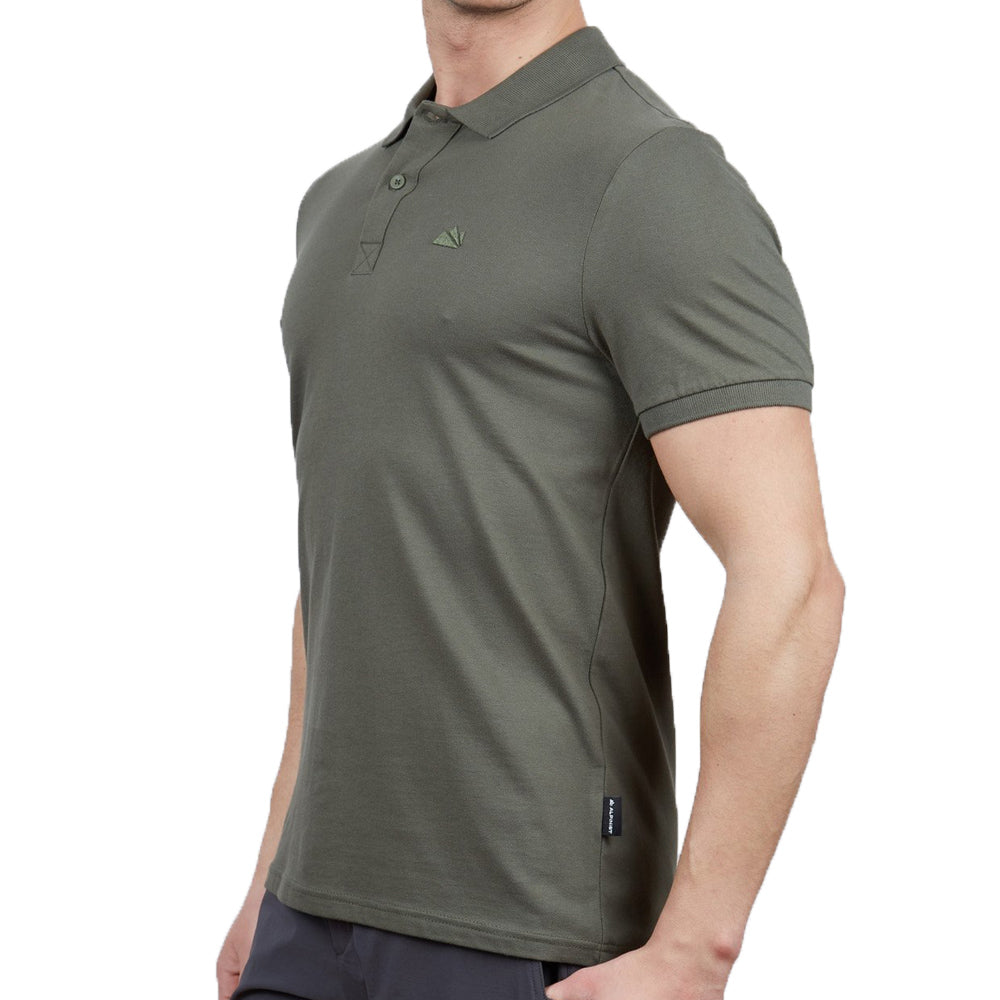 Alpinist Stratus Erkek Polo T-Shirt Haki (600303)