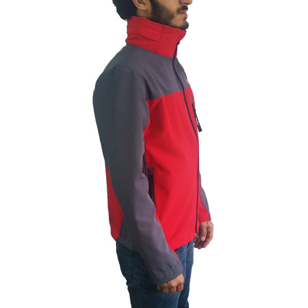 Lemigo Softshell Kırmızı-Gri Mont