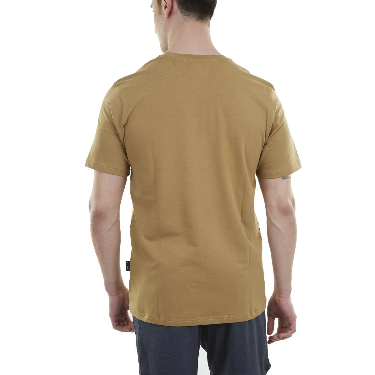 Alpinist Lucid Erkek Pamuklu T-Shirt Camel (600616)