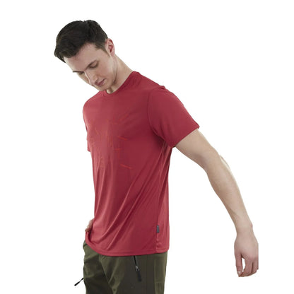 Alpinist Baseline Ultra Dry Erkek T-Shirt Kırmızı