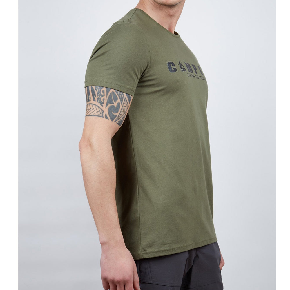 Alpinist Buteo Erkek T-Shirt Haki (600610)