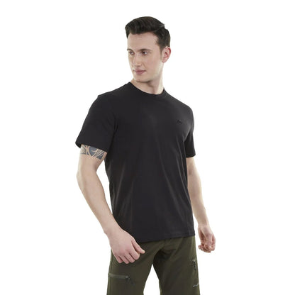 Alpinist Lucid Erkek Pamuklu T-Shirt Siyah (600616)