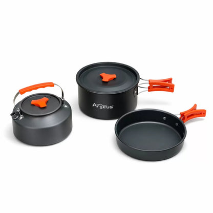 3'lü Kamp Tencere Seti - Argeus (VM-301)