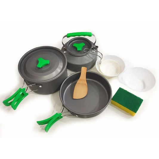 3'lü Kamp Tencere Seti (OUT-1150)