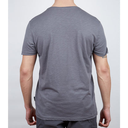 Alpinist Basic Erkek Pamuklu T-Shirt Antrasit (600400)