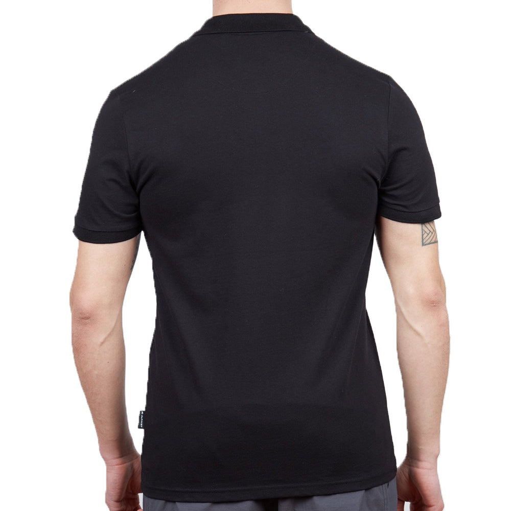 Alpinist Stratus Erkek Polo T-Shirt Siyah (600303)