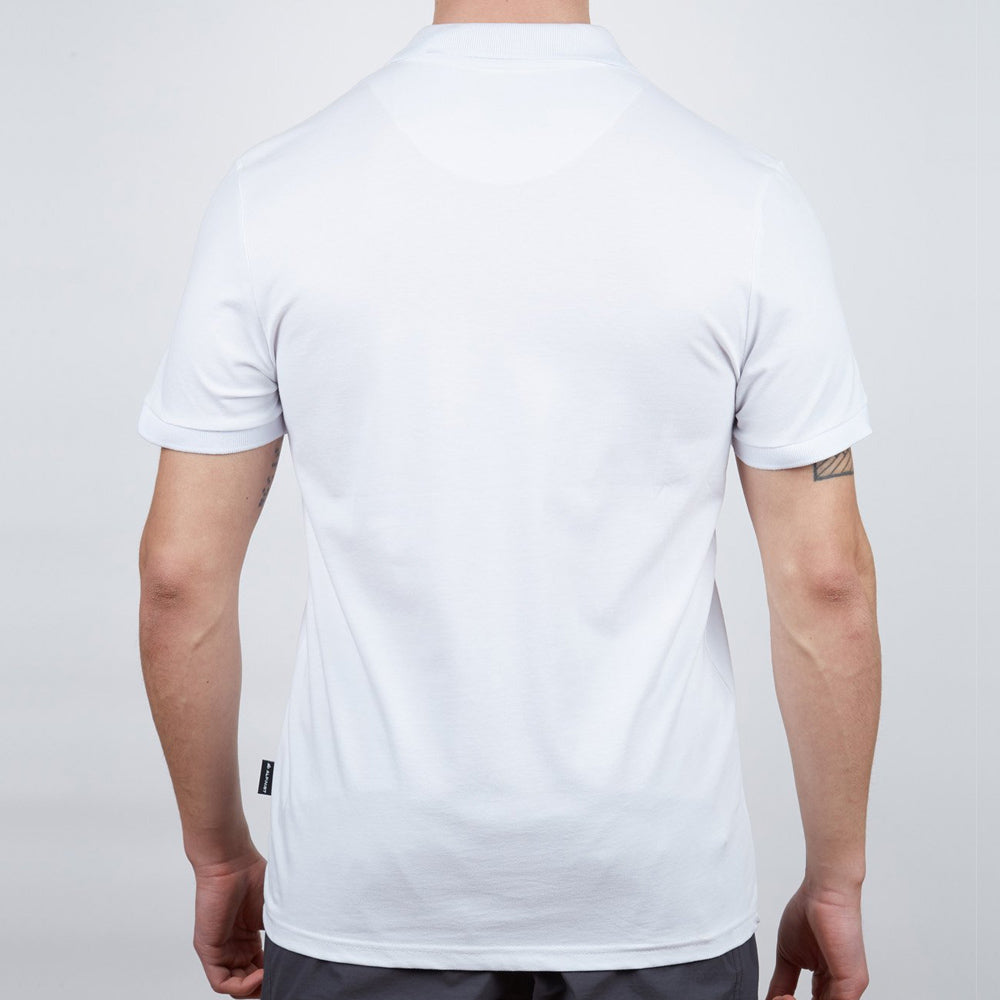 Alpinist Stratus Erkek Polo T-Shirt Beyaz (600303)