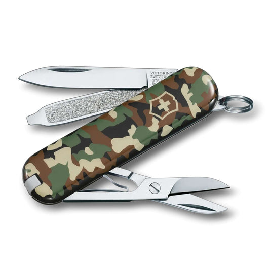 Klasik 58 MM Yeşil Kamuflaj Çakı - Victorinox - 0.6223.94