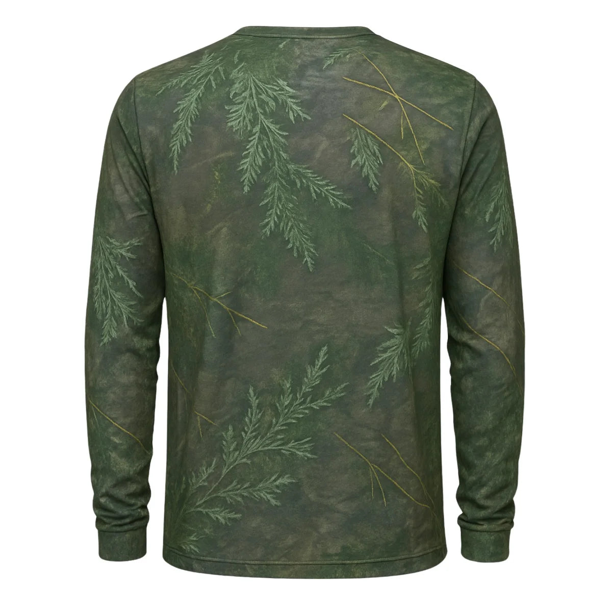 Adaçayı Orman Desenli Mikrofiber Sweatshirt - Avcı Sweatshirt - Hızlı Kurur