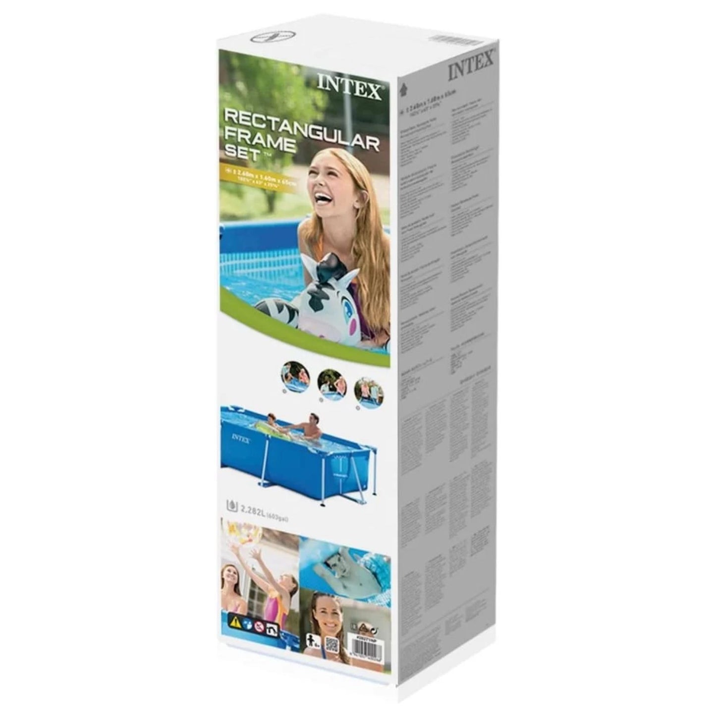 Aile Havuzu - Dikdörtgen Prefabrik - Intex - 260 x 160 x 65 cm (28271)