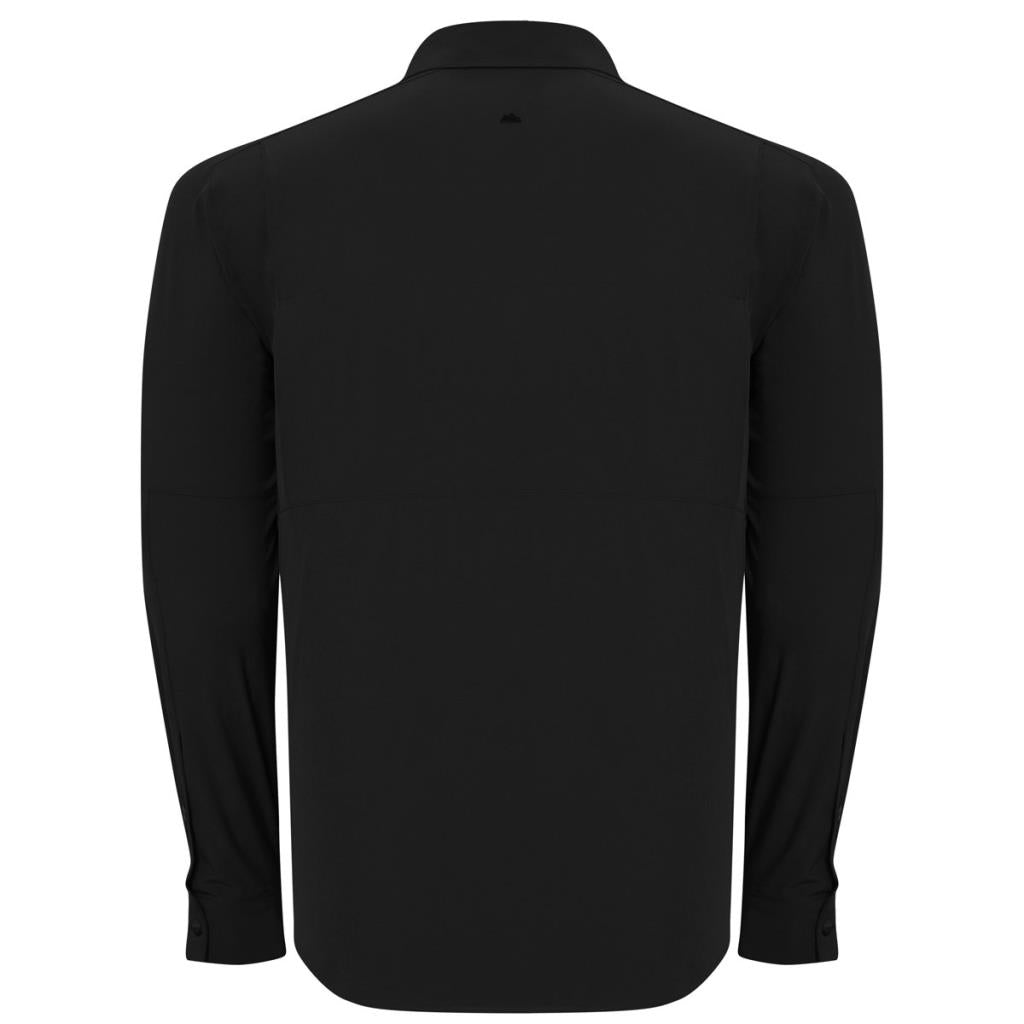 Alpinist Natriks Uzun Kollu Erkek Gömlek Siyah (600702)