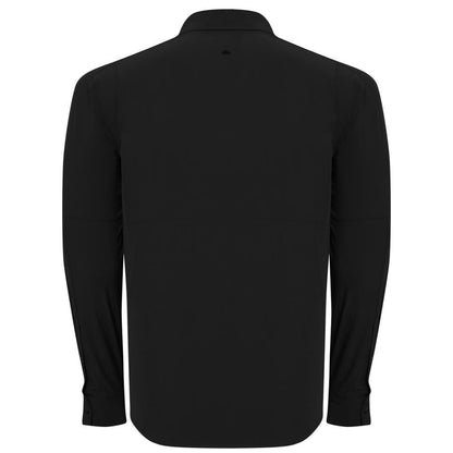 Alpinist Natriks Uzun Kollu Erkek Gömlek Siyah (600702)