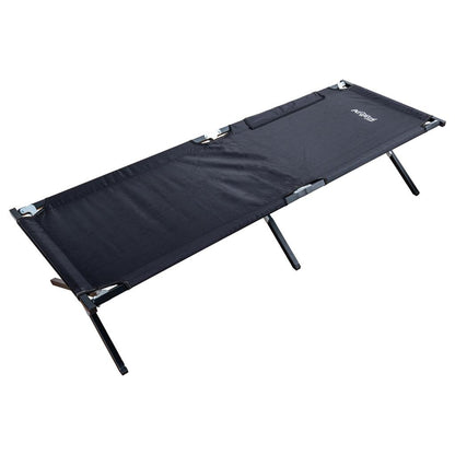 Argeus Katlanabilir Kamp Yatağı & Kampet Cepli Siyah