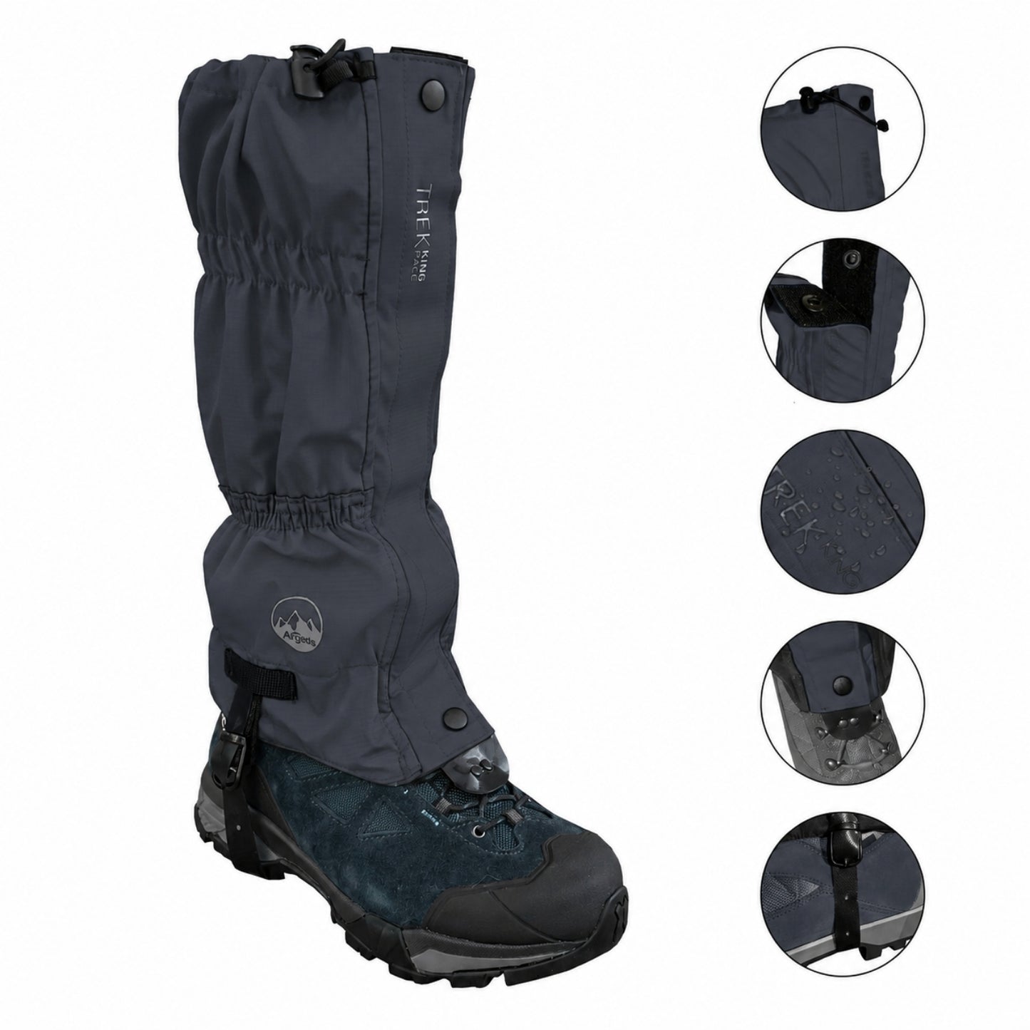 Argeus Trekking Pace Outdoor Tozluk Gri