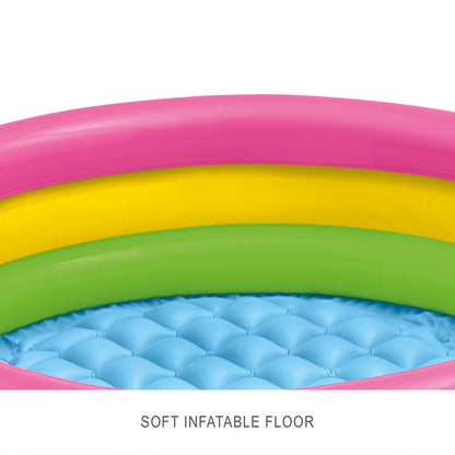 Bebek Havuzu - Intex - 3 Boğumlu - Sunset - 86 x 25 cm (58924)