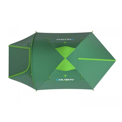 Bizon 3 Plus 3 Kişilik Çadır -  Yeşil -  Husky