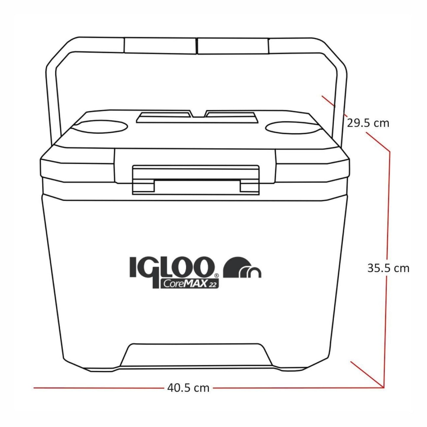 Buzluk - Igloo - CoreMAX - 22 lt - 300720