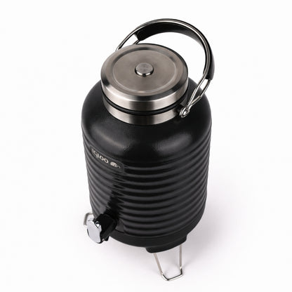 Çelik Family Termos - Igloo - Barrel - 5 lt - Siyah - 205865