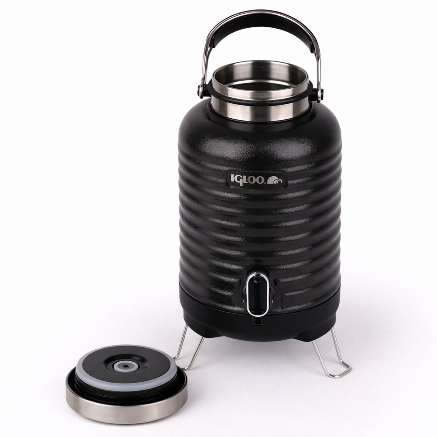 Çelik Family Termos - Igloo - Barrel - 5 lt - Siyah - 205865