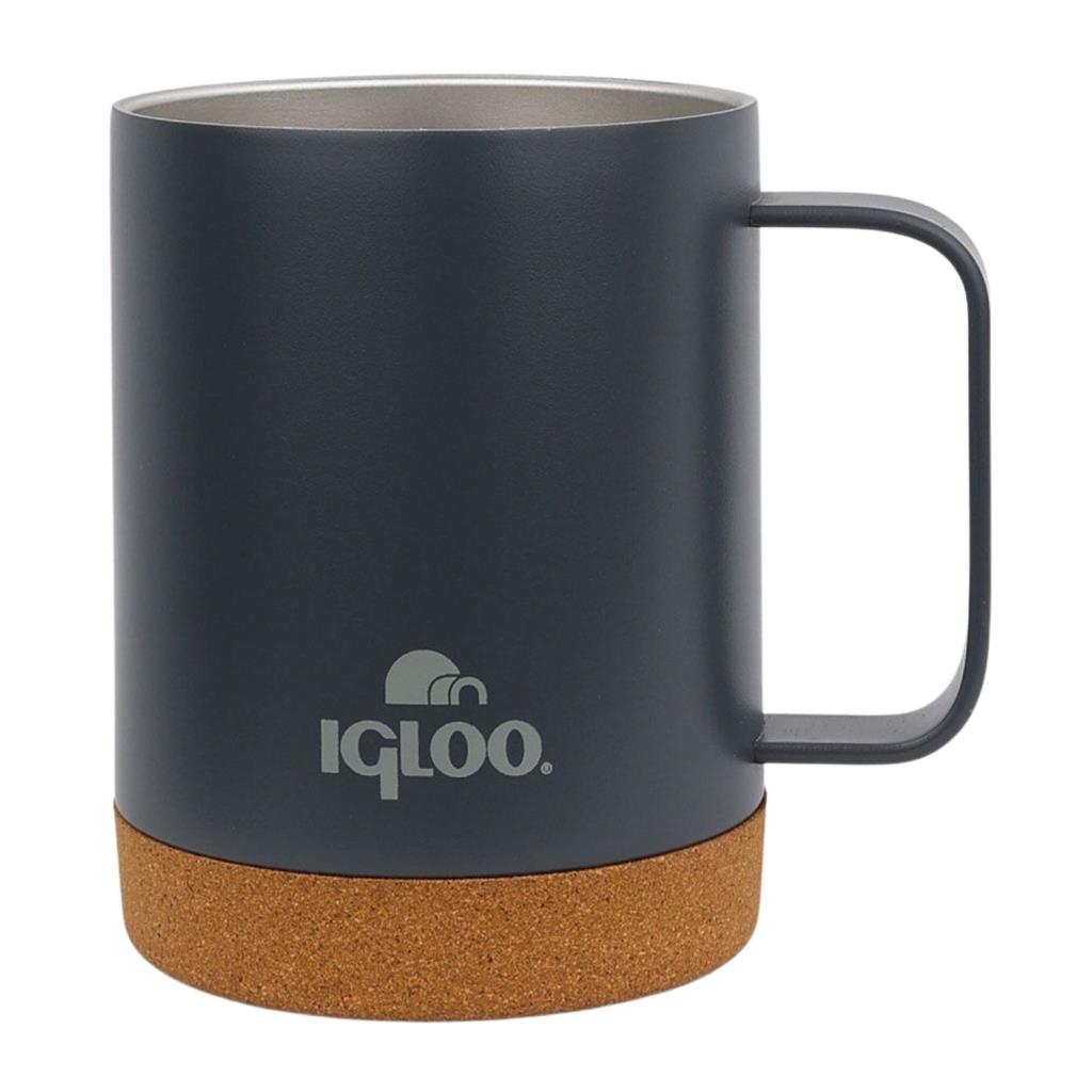 Çelik Mug Termos - Igloo - Cork - 350ml - Füme - 205696