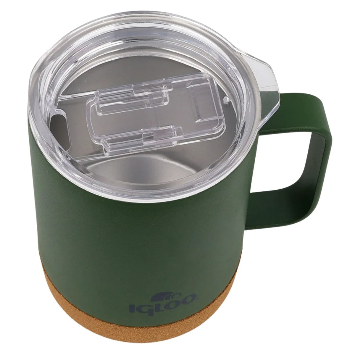 Çelik Mug Termos - Igloo - Cork - 350ml - Haki - 205696