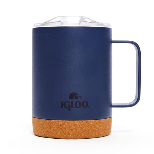 Çelik Mug Termos - Igloo - Cork - 350ml - Lacivert - 205696