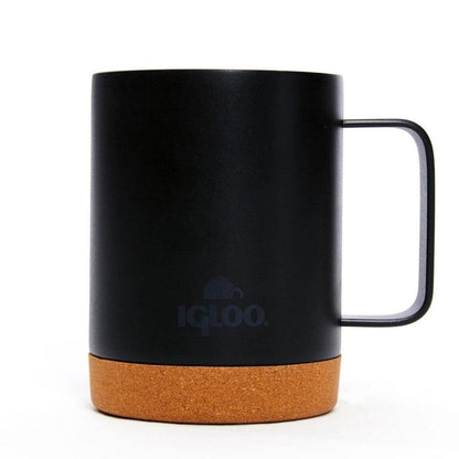 Çelik Mug Termos - Igloo - Cork - 350ml - Siyah - 205696