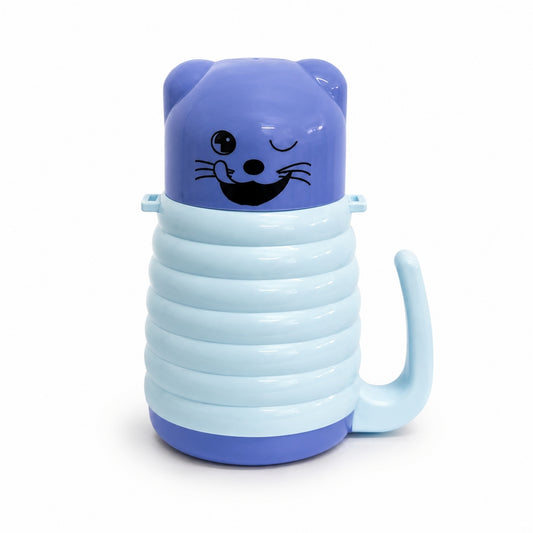 Çocuk Çelik Matara - Emojili - 350 ml - Mavi - 200339