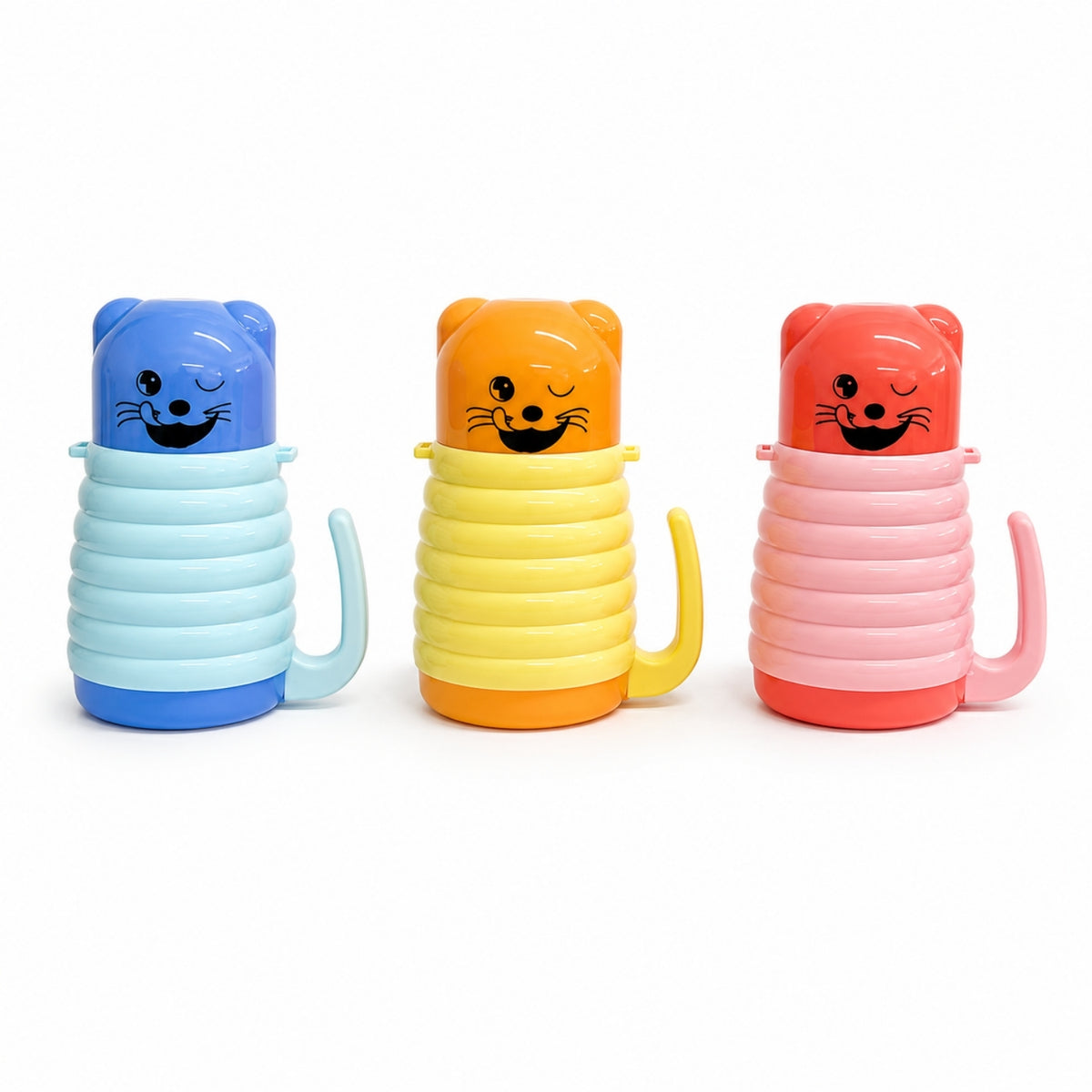 Çocuk Çelik Matara - Emojili - 350 ml - Sarı - 200339