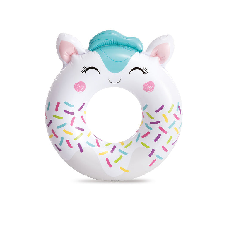 Çocuk Yüzme Simidi - Intex - Sevimli Kedi Figürlü - 76 cm (59266)