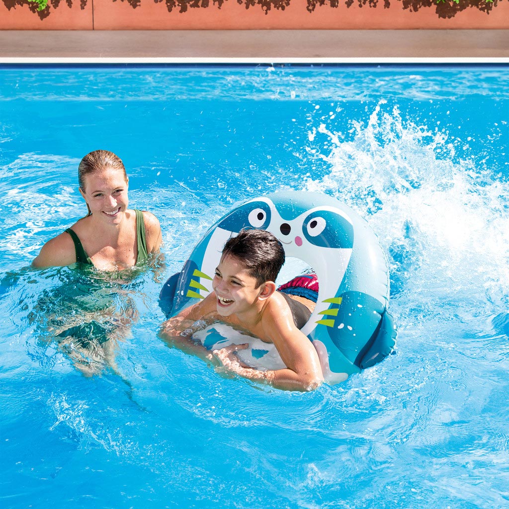 Çocuk Yüzme Simidi - Intex - Sevimli Tembel Hayvan Figürlü - 76 cm (59266)