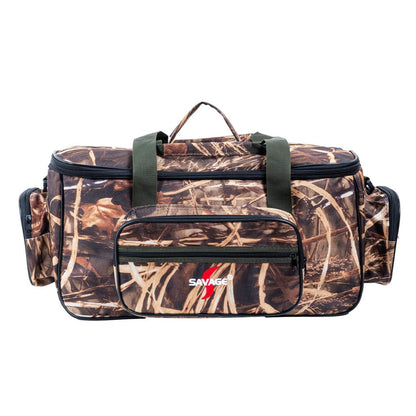 Çok Amaçlı Malzeme Çantası - Büyük - Saz Desen - 35021 - Balıkçı Çantası - Seyahat Çantası