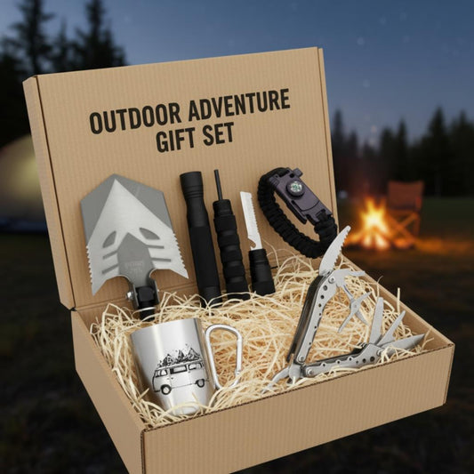 Dağcılar ve Kampçılar İçin 4’lü Outdoor Macera Seti