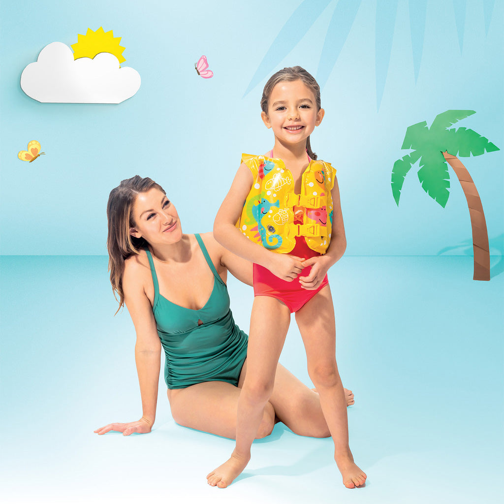 Deniz&Havuz Can Yeleği - Intex - Balık Desenli Baskılı - 41 x 30 cm (59661)