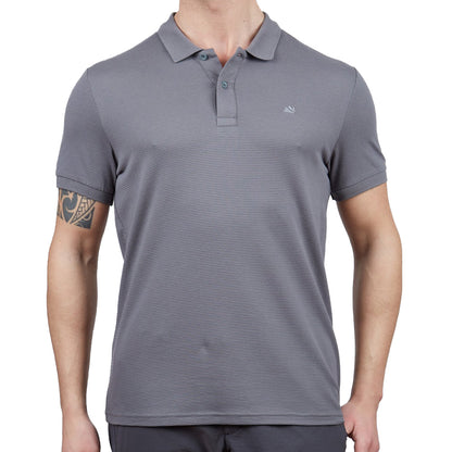 Erkek Polo Yaka Tişört - Roc - Antrasit (600603)